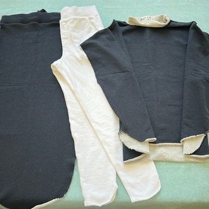 3 Fantastic Pieces of Frank & Eileen Triple Fleece Wear - MINT